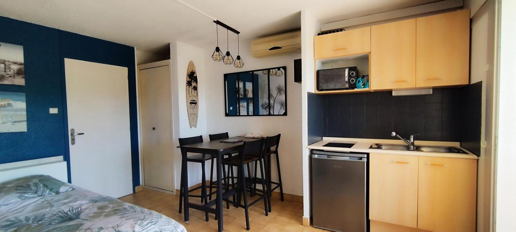 Superbe Studio Cabine, Cap D'Agde Eksteriør billede